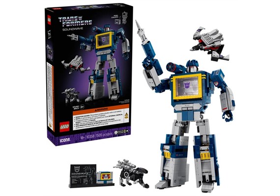 LEGO® Icons 10358 Transformers: Soundwave
