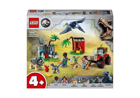 LEGO® Jurassic World 76963 Rettungszentrum für Baby-Dinos