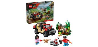 LEGO® Jurassic World™ 76972 Raptor: Verfolgungsjagd mit dem Geländewagen