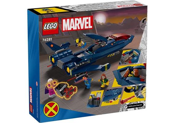 LEGO® Marvel 76281 X-Jet der X-Men