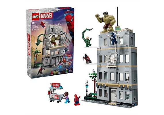LEGO® Marvel 76350 Großer Showdown: Spider-Man vs. Hulk