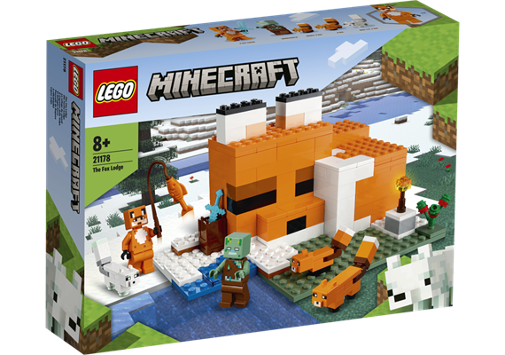 LEGO® Minecraft 21178 Die Fuchs-Lodge