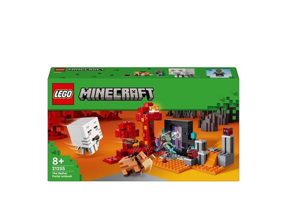 LEGO® Minecraft 21255 Hinterhalt am Netherportal