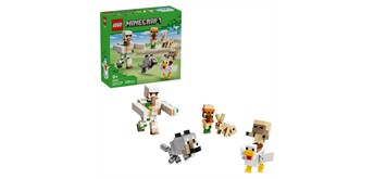 LEGO® Minecraft 21592 Angriff des Hühnerreiters in der Wüste