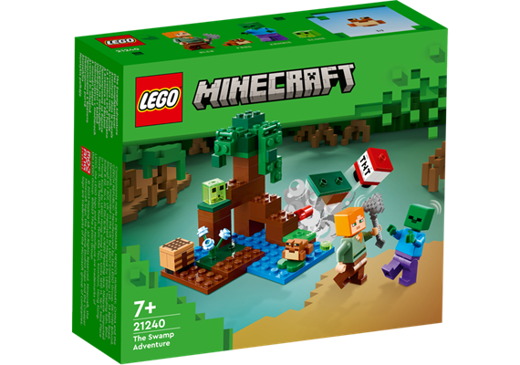 LEGO® Minecraft® 21240 Das Sumpfabenteuer