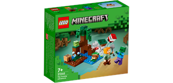 LEGO® Minecraft® 21240 Das Sumpfabenteuer
