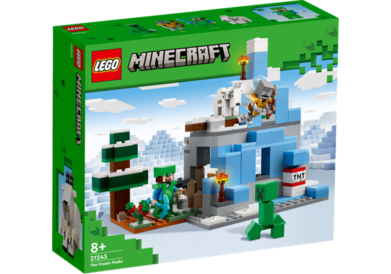 LEGO® Minecraft® 21243 Die Vereisten Gipfel