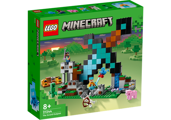 LEGO® Minecraft® 21244 Der Schwert-Aussenposten