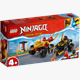 LEGO® Ninjago 71789 Verfolgungsjagd mit Kais Flitzer und Ras' Motorrad