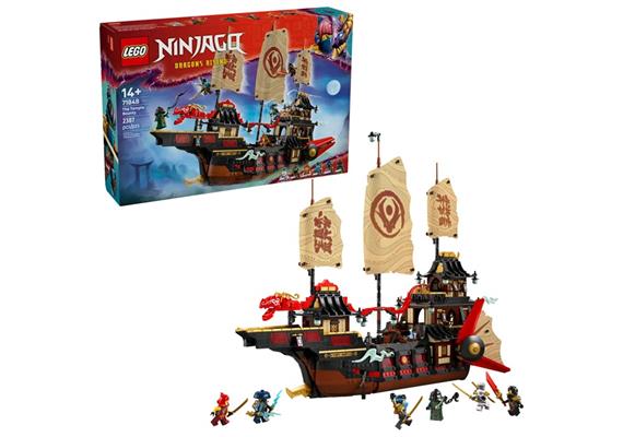 LEGO® Ninjago 71848 Der Tempel-Flugsegler