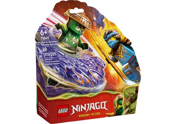 LEGO® Ninjago 71849 Nya vs. Elementarmonster-Spinner