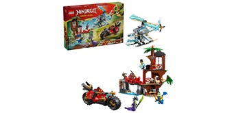LEGO® Ninjago 71857 Showdown am Baumhaus mit dem Ninja-B