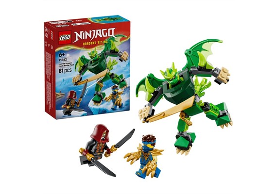 LEGO® Ninjago 71862 Lloyds Drachen-Mech Battle Set