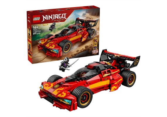 LEGO® Ninjago 71867 15 jähriges Jubiläum des X 1 Ninja Supercar