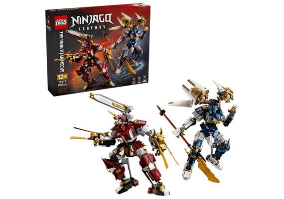 LEGO® Ninjago 71870 Die Zwillings-Titanmechs