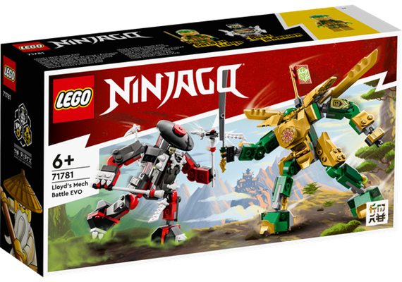 LEGO® Ninjago® 71781 Lloyds Mech-Duell EVO