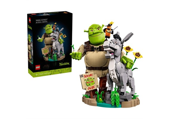 LEGO® Special Editions 72423 Shrek, Esel und Der Gestiefelte Kater