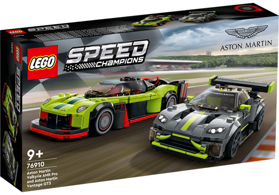 LEGO® Speed 76910 Aston Martin Valkyrie AMR Pro & Vantage GT3