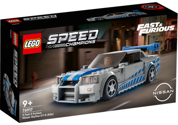 LEGO® Speed 76917 2 Fast 2 Furious – Nissan Skyline GT-R (R34)