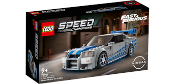 LEGO® Speed 76917 2 Fast 2 Furious – Nissan Skyline GT-R (R34)
