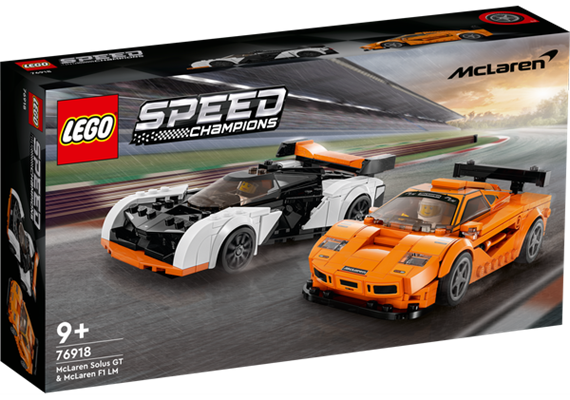 LEGO® Speed 76918 McLaren Solus GT & McLaren F1 LM