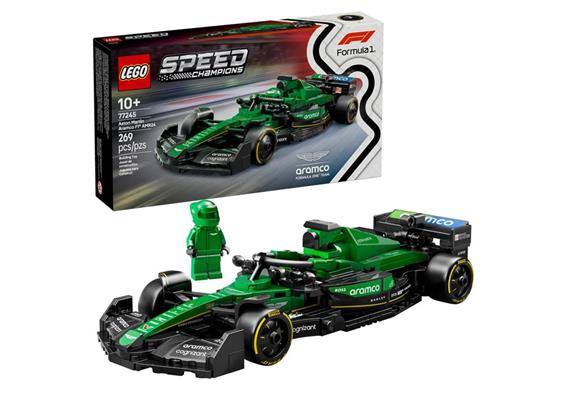 LEGO® Speed Champions 77245 Aston Martin Aramco F1 AMR24 Rennauto