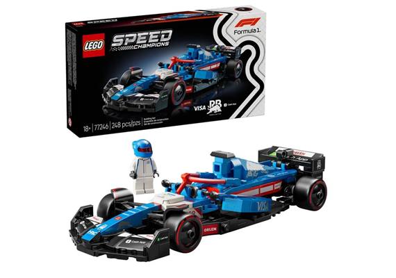 LEGO® Speed Champions 77246 Visa Cash App RB VCARB 01 F1 Rennauto