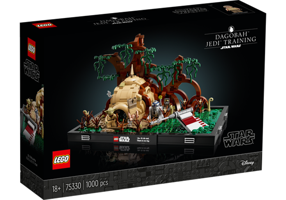 LEGO® Star Wars™ 75330 Jedi™ Training auf Dagobah™ – Diorama