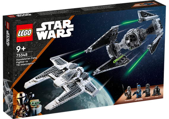 LEGO® Star Wars 75348 Mandalorianischer Fang Fighter vs. TIE Interceptor™