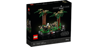 LEGO® Star Wars 75353 Verfolgungsjagd auf Endor™ – Diorama