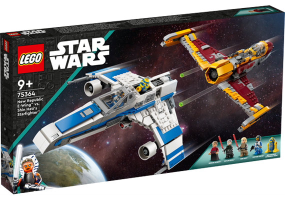 LEGO® Star Wars 75364 New Republic E-Wing vs. Shin Hatis Starfighter