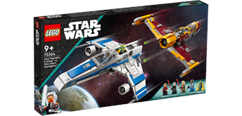 LEGO® Star Wars 75364 New Republic E-Wing vs. Shin Hatis Starfighter