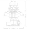 LEGO® Star Wars 75439 Darth Vader™ Büste | Bild 5