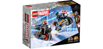 LEGO® Super Heroes 76260 Black Widows & Captain Americas Motorräder