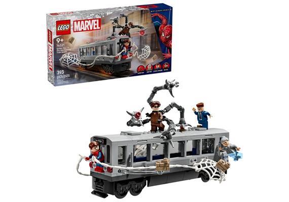LEGO® Super Heroes 76321 Spider-Man vs. Doc Ock: Showdown in der U-Bahn