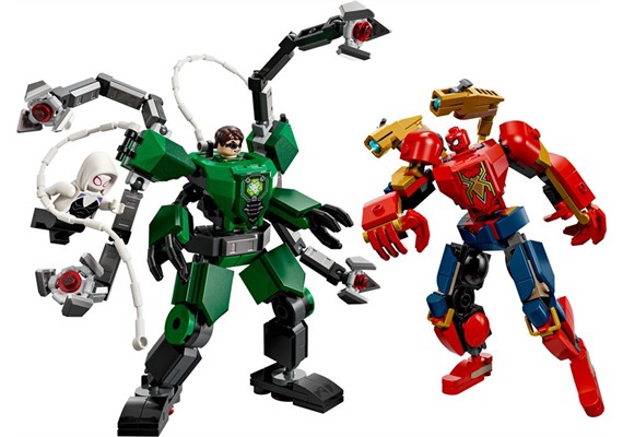 LEGO® Super Heroes 76338 Mech-Duell Spider-Man vs. Doc Ock
