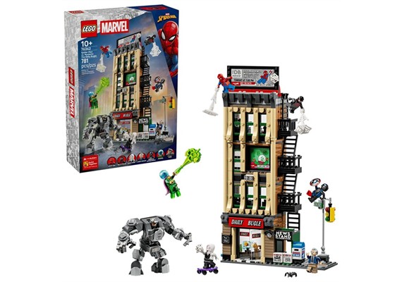 LEGO® Super Heroes 76342 Spider-Man vs. Mysterio: Daily Bugle