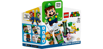 LEGO® Super Mario™71387 : Abenteuer mit Luigi – Starterset
