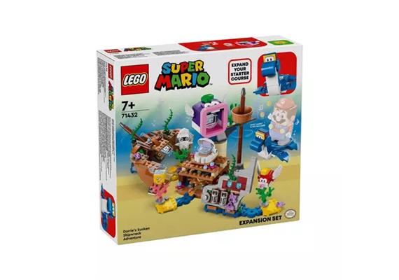 LEGO® Super Mario 71432 Dorrie und das versunkene Schiff