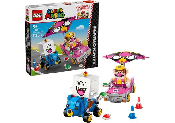 LEGO® SuperMario 72038 Mario Kart – Wario & König Buu Huu