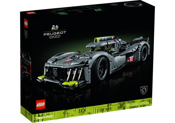 LEGO® Technic 42156 PEUGEOT 9X8 24H Le Mans Hybrid Hypercar