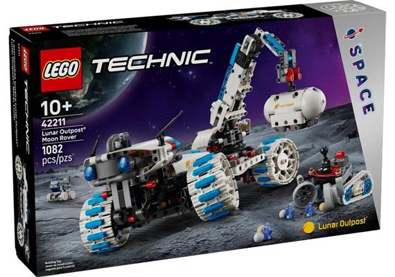 LEGO® Technic 42211 Lunar Outpost® Mondrover-Raumfahrzeug