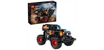 LEGO® Technic 42219 Monster Jam™ Grave Digger™ Feuer und Eis