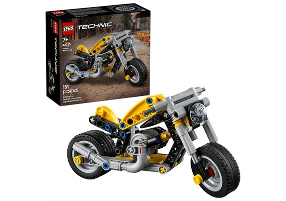 LEGO® Technic 42225 Gelbes Motorrad