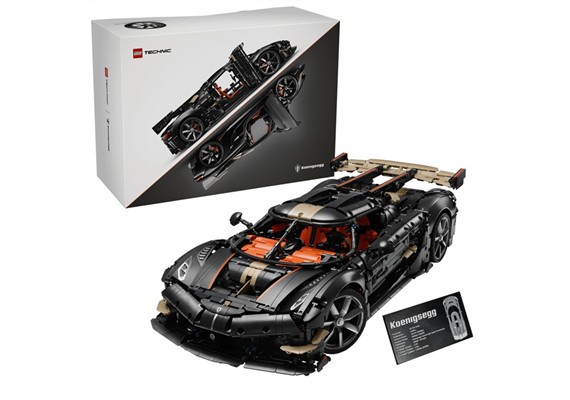 LEGO® Technic 42232 Koenigsegg Sadair's Spear Hypercar