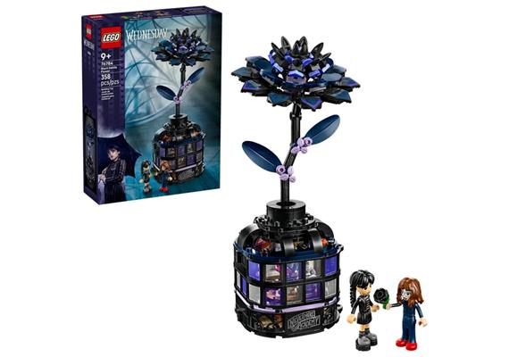 LEGO® Wednesday 76784 Schwarze Dahlie