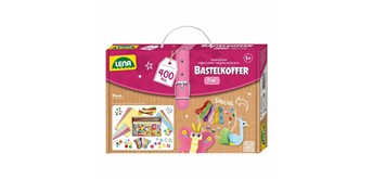 Lena Bastelkoffer pink 400 Teile