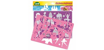 Lena Zeichen Schablonen Prinzessinen + Elfen