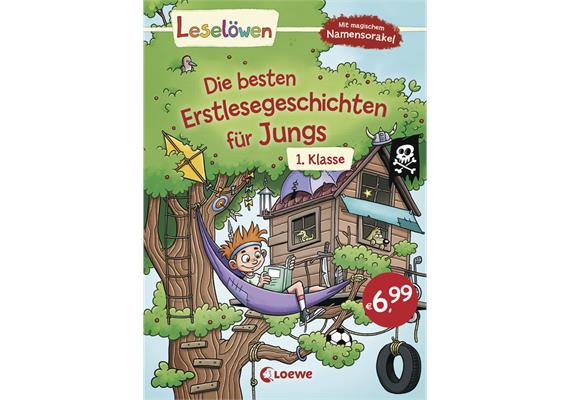 Leselöwen - Die besten Erstlesegeschichten für Jungs 1. Klasse