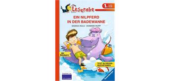 Leserabe 1. Klasse - EIN NILPFERD IN DER BADEWANNE